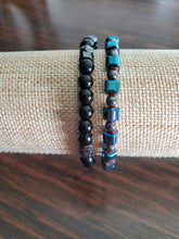 Load image into Gallery viewer, Young Men's Onyx Bracelet Set Style#02 - A BeaYOUtiful You