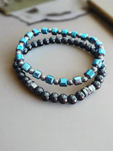 Load image into Gallery viewer, Young Men's Onyx Bracelet Set Style#02 - A BeaYOUtiful You