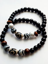 Load image into Gallery viewer, Men's Agate Bracelet