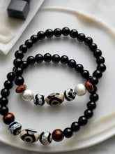 Load image into Gallery viewer, Men's Agate Bracelet