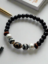 Load image into Gallery viewer, Men's Agate Bracelet