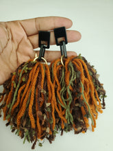 Load image into Gallery viewer, &quot; Mother Earth Sprouting&quot; Tassel Earrings
