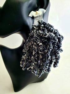 "Pray, Wait, Trust" Tassel Earrings