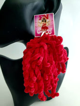 Load image into Gallery viewer, Cardi B Chenille Tassel Earrings
