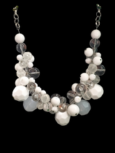 Load image into Gallery viewer, White Chunky Chain Necklace
