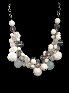 White Chunky Chain Necklace