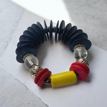 Load image into Gallery viewer, Chunky Coconut Disk Bracelet
