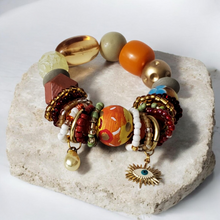 Load image into Gallery viewer, Chunky Bohochic Artisan Bracelet
