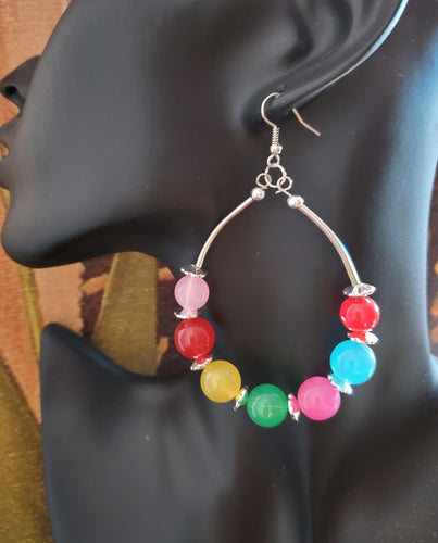 Oval Candy Hoops - A BeaYOUtiful You