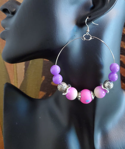 Neon Wire Hoops - A BeaYOUtiful You