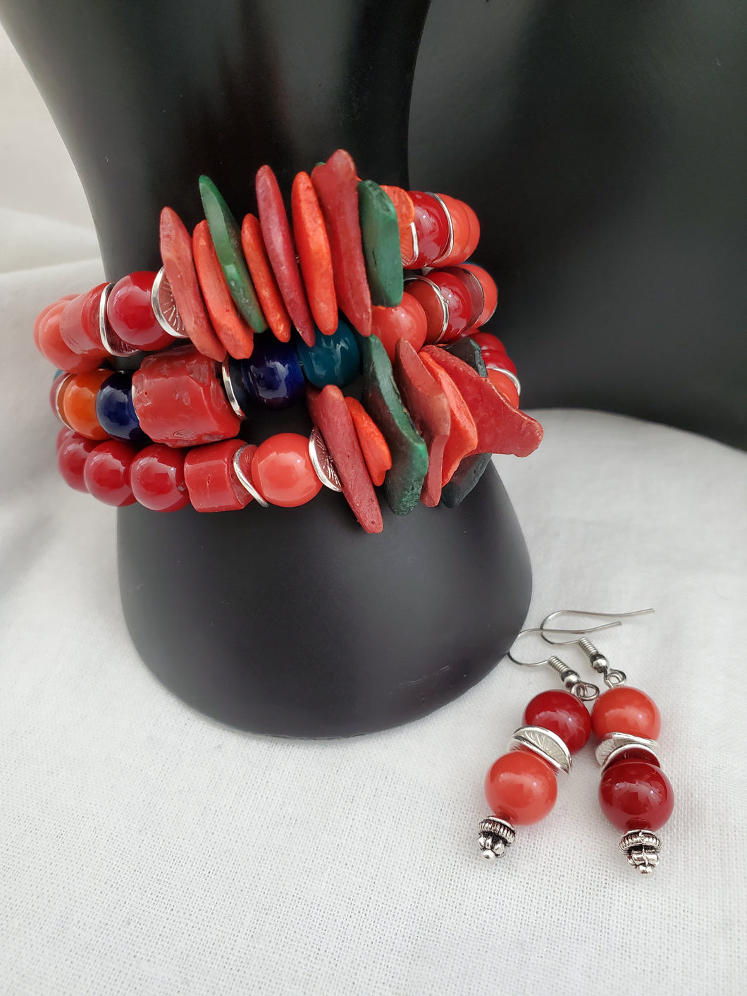 Bracelet & Earring Set Style#22