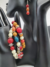 Load image into Gallery viewer, Bracelet &amp; Earrings Set Style#23
