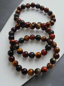 Men's Mixed Tiger Eye Bracelet