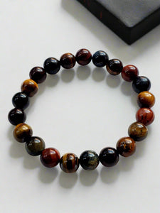 Men's Mixed Tiger Eye Bracelet