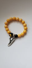 Load image into Gallery viewer, Yellow Sunflower Charm Bracelet
