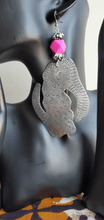 Load image into Gallery viewer, Gye Nyame Aluminum Earrings

