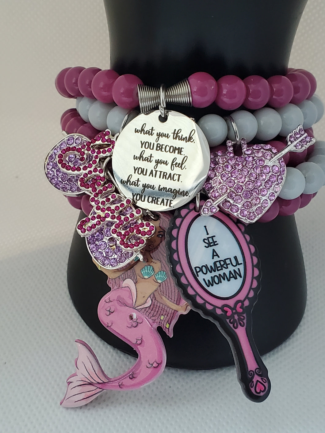 Stretch Bracelet Set Style#08