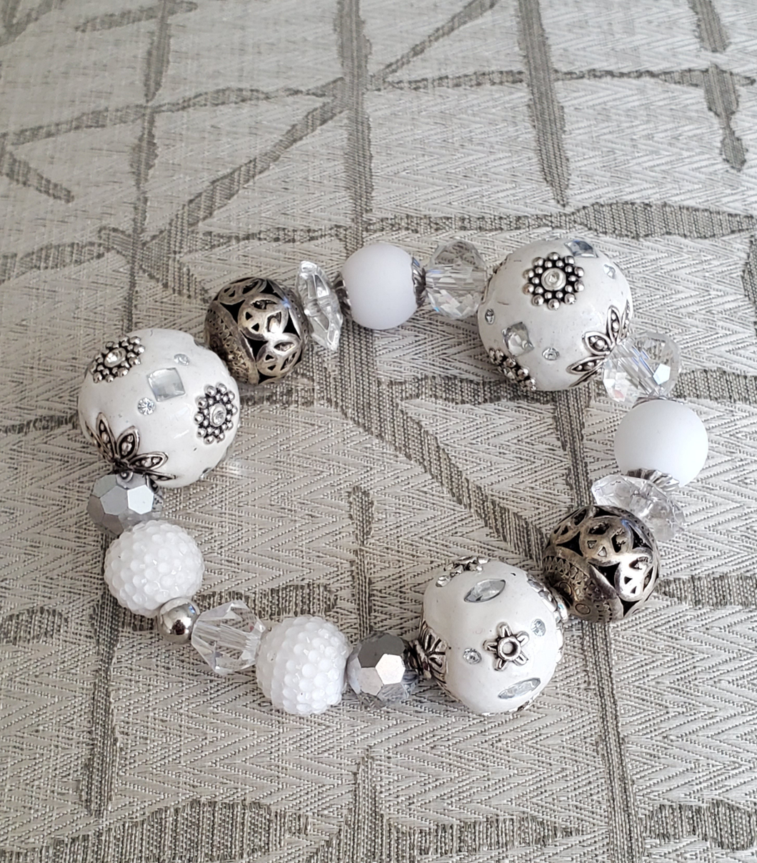 Single Stretch Bracelet Style#02 - A BeaYOUtiful You