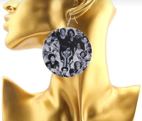 Historical Girl Power Earrings - A BeaYOUtiful You